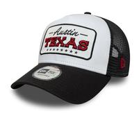 New Era Location Patch Trucker Cap One Size Black