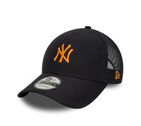 New Era 60856255 9forty New York Yankees Trucker Cap Black