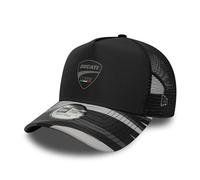 Ducati Print Trucker Cap Adults - Black