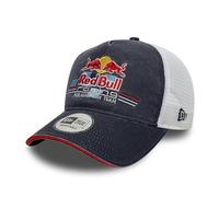 New Era Adult's 9Forty Trucker Reedition Red Bull F1 Racing Trucker Baseball Cap Hat Dark Blue