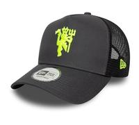New Era Adult's 9Forty Trucker Seasonal Manchester United Football Club Baseball Cap Hat Dark Grey