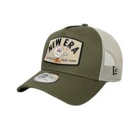 New Era Adult's 9Forty Trucker Summer Patch Trucker Baseball Cap Hat Green Medium