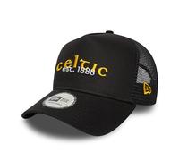 New Era Adult's 9Forty Wordmark Celtic Football Club Baseball Cap Hat Black