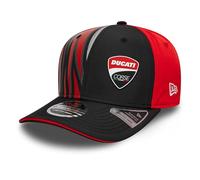 New Era Adult's 9Seventy MLB Ducati Motor Baseball Cap Hat Black Red