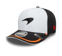 New Era Baseball Cap Adult 9Seventy Retro Mclaren Motor Racing Stretch Snap White