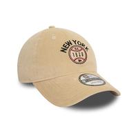 New Era Adult's 9Twenty Cord Branded Baseball Cap Hat Light Beige