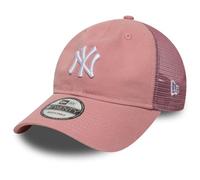 New Era Adult's 9Twenty Midi Logo MLB New York Yankees Baseball Cap Snapback Hat Dark Pink