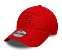New Era Adult's 9Twenty Midi Logo MLB New York Yankees Baseball Cap Strapback Hat Red