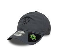 New Era Adult's 9Twenty Recycled Tonal MLB New York Yankees Baseball Cap Hat Dark Grey