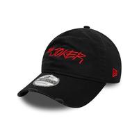 New Era Adult's 9Twenty Warner Bros Joker Script Baseball Cap Hat Black