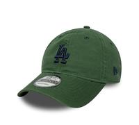 New Era Adult's 9Twenty Washed Script MLB Los Angeles Dodgers Baseball Cap Hat Dark Green