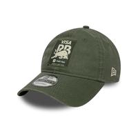 New Era Adult's 9Twenty Washed Visa Cash App Racing Bulls Baseball Cap Hat Dark Green