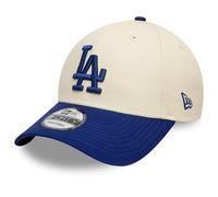 New Era Adult's Colour Block MLB Los Angeles LA Dodgers Baseball Cap Hat Light Beige