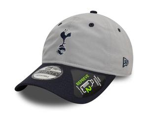 New Era Adult's Contrast Visor Tottenham Hotspur Baseball Cap Hat Grey
