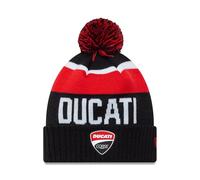 New Era Adult's Knit Sport Ducati Motorbike Motor Racing Logo Beanie Knit Hat Black