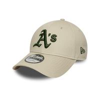 New Era Adult's League Essential MLB Oakland Athletics Baseball Cap Hat Light Beige