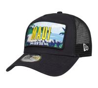 New Era Trucker Cap San Antonio Spurs License Plate Blue