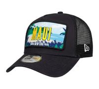 New Era Trucker Cap San Antonio Spurs License Plate Blue