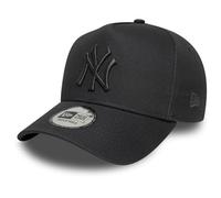NEW ERA NEW YORK YANKEES BASEBALL CAP.9FORTY E FRAME DARK GREY SNAPBACK HAT W25