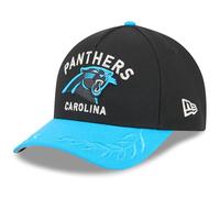 New Era Adult's NFL Draft 9FORTY NFL Carolina Panthers Baseball Cap Hat Medium Blue