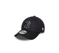 New Era Mlb New York Yankees Outline 9forty Cap Black