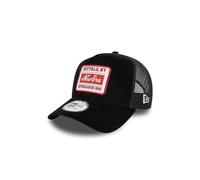 New Era Patch Cord Trucker Cap Black