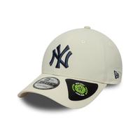 New Era Adult's Recycled MLB New York Yankees Baseball Cap Hat Light Beige