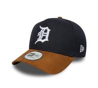 New Era Adult's Suede Visor MLB Detroit Tigers Baseball Cap Hat Navy