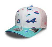 New Era Alpine F1 Team, Official 2025 Collection, Jack Doohan Drivers USA Miami Special Edition Baseball Cap, White, Blue, Adjustable