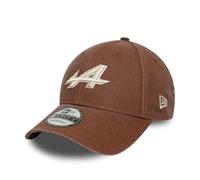 New Era Alpine F1 Team, Official 2025 Merchandise, Washed Style, Baseball Cap, Brown
