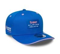 New Era Alpine F1 Team, Official 2026 Collection, Team 9SEVENTY Snapback Baseball Cap, Hat, Adjustable, Blue, Pink
