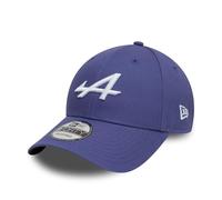 New Era Alpine F1 Team Seasonal 9FORTY Baseball Cap, Indigo Purple, Adjustable