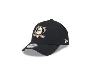 New Era Anaheim Ducks NHL Injection Black 9Forty Adjustable A-Frame Cap