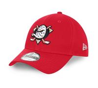 New Era Anaheim Ducks NHL Injection Red 9Forty Adjustable Snapback Cap