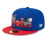 New Era AOP Superman Cap Blue 7 1/8