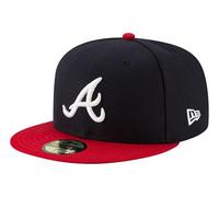 New Era Atlanta Braves Navy 59Fifty Basecap - 7-56cm (M)