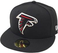 New Era Atlanta Falcons Solid Black On Field Cap 59Fifty Fitted Limited Edition