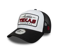 New Era Location Patch Trucker Cap One Size Black