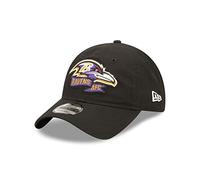 New Era Baltimore Ravens NFL 2022 Sideline Black 9Twenty Unstructured Strapback Cap - One-Size