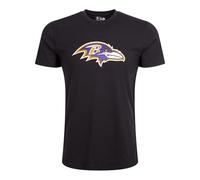 New Era Baltimore Ravens T Shirt NFL Team Logo Black - XL