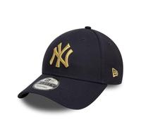 New Era Baseball Cap Metallic 9Forty New York Yankees Navy Metallic