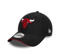 New Era Baseball Cap Microfibre 9Forty Chicago Bulls Black Red