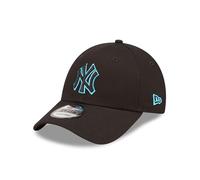 New Era Baseball Cap MLB New York Yankees Black neon Baseball hat NY Logo Strapback 9Forty