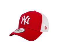 NEW ERA Baseball Cap New York NY Yankees MLB Trucker Adjustable Hat Red 9FORTY