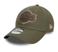 New Era Adult's Team Outline NBA Los Angeles Lakers Baseball Cap Hat Green Medium