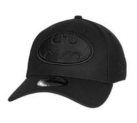 New Era Batman Symbol Black on Black 39Thirty Fitted Hat Small/Medium