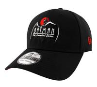 New Era Batman The Animated Series Cape Logo 39Thirty Fitted Hat (UK, Alpha, M, L, Black)