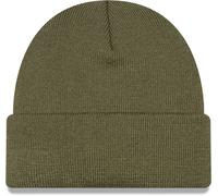 New Era Beanie Olive Green Short Cuff Knit Beanie Hat