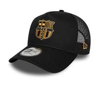 New Era Black Gold Trucker Fc Barcelona Cap
