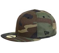 New Era Blank Woodland Camo 59Fifty Baseball Cap Green Brown